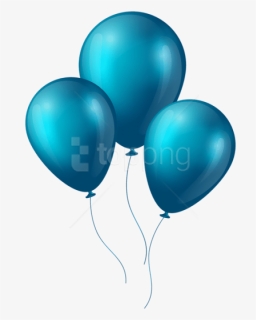 Free Png Download Blue Balloons Png Images Background - Balloons Png, Transparent Png, Free Download