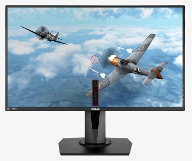 Crosshair Effect During The Game - Asus Vg248qg Gaming Monitor 24 Inch, HD Png Download, Free Download