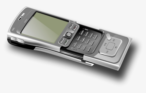 Free Vector Cell Phone - Enkla Mobiltelefoner Utan Abonnemang, HD Png Download, Free Download