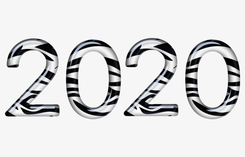 Number 2020 Png Transparent File - Transparent Silver Numbers Png, Png Download, Free Download