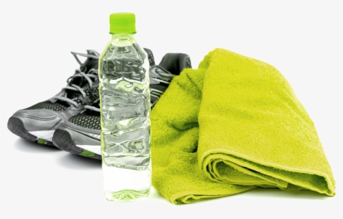 Our Facility And Our Goals - Gym Towel And Water Bottle, HD Png Download, Free Download