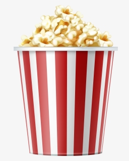 Popcorn Transparent Image - Transparent Popcorn Clipart, HD Png Download, Free Download