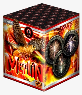 Merlin Firework Cake - Fireworks, HD Png Download, Free Download