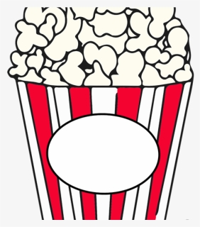 Free Clipart Popcorn - Popcorn Clip Art, HD Png Download, Free Download