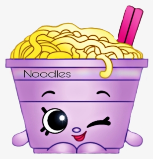 Vote This Cutie, Thanks Noodle Cute Sticker Clipart - Shopkins Nina Noodles, HD Png Download, Free Download