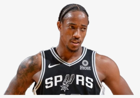 Demar Derozan Png High-quality Image - Dejounte Murray Spurs Jersey, Transparent Png, Free Download