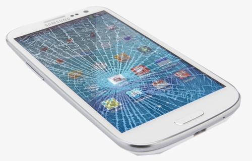 Crack Cell Phone, HD Png Download, Free Download