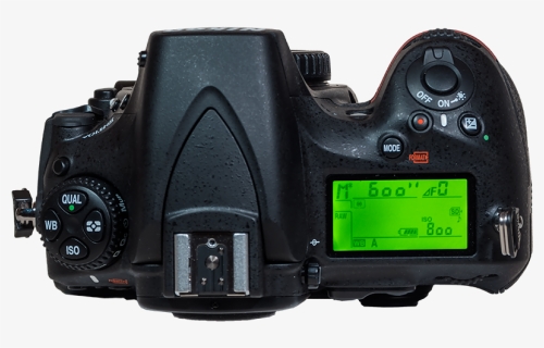 Camera Top With M* Screen - Nikon Camera With Screen On Top, HD Png Download, Free Download