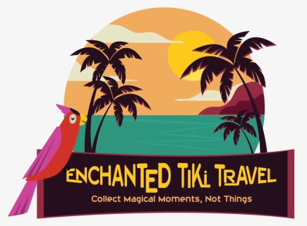 Enchanted Tiki Travel Logo Header - Modern Logo For Tours And Travels, HD Png Download, Free Download