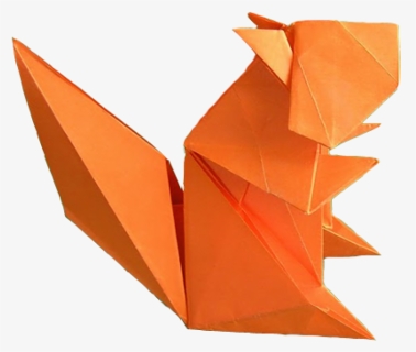 Origami Squirrel Png Image - Transparent Background Origami Transparent, Png Download, Free Download
