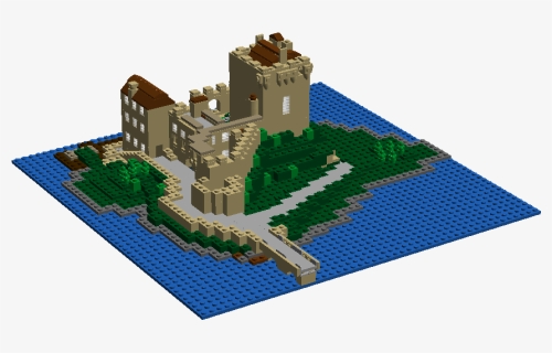 Transparent Castle Tower Png - Eilean Donan Castle Lego, Png Download, Free Download