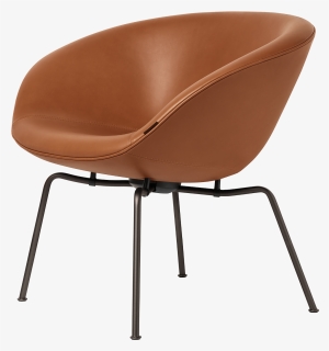 Fritz Hansen Pot 3318 Arne Jacobsen Elegance Leather - Arne Jacobsen, HD Png Download, Free Download