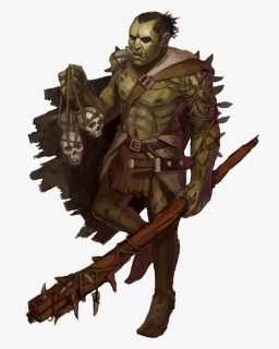 Orc Png - Dungeons And Dragons Characters Orc, Transparent Png, Free Download