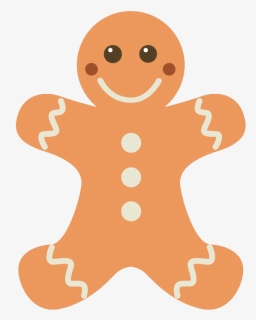 Christmas Gingerbread Man Transparent Png - Gingerbread Man Png, Png Download, Free Download