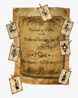 Medieval Fantasy Fair 19 Transparent , Png Download - Handwriting, Png Download, Free Download