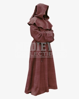 Medieval Monks Robe & Hood Set - Monks Robe Png, Transparent Png, Free Download