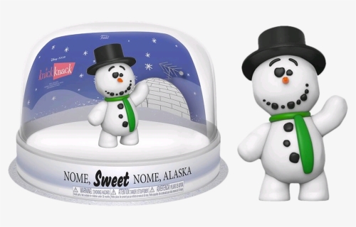 Snowman In Snow Globe Vinyl Figure - Knick Knack Funko Pop, HD Png Download, Free Download