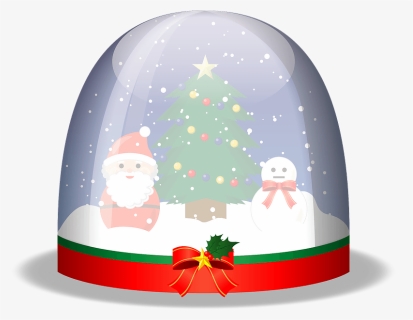 Christmas Snow Globe Clipart - Illustration, HD Png Download, Free Download