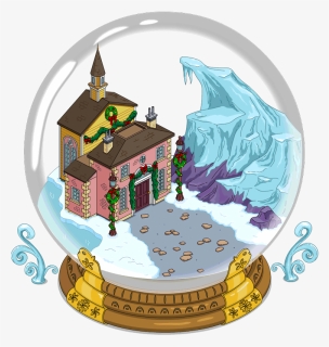 Tapped Out Giant Snow Globe - Snow Globe, HD Png Download, Free Download