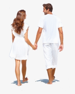 #couple #walking - Holding Hands, HD Png Download, Free Download