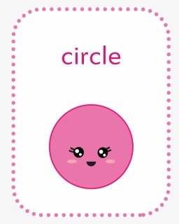 Geometric Shapes Flashcards - Circle, HD Png Download, Free Download