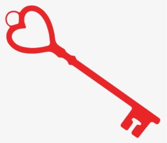 Heart Key Png Transparent - Heart Key Png, Png Download, Free Download