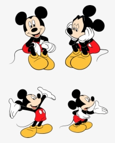 Mickey Mouse Vector Mickey Mouse Vector Free Vectors - Transparent Sad Mickey Mouse, HD Png Download, Free Download