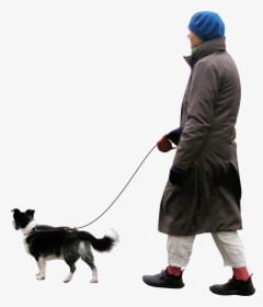 Transparent Dog On Leash Clipart - Walking Dog Png, Png Download, Free Download