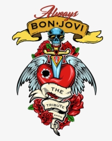 Transparent Bon Jovi Png - Heart And Dagger Bon Jovi, Png Download, Free Download