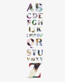 Letters Made From Feathers, HD Png Download, Free Download