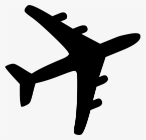 Plane - Transparent Background Airplane Icon, HD Png Download, Free Download