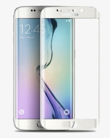 S6 Edge White Tempered Glass, HD Png Download, Free Download