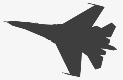 Plane, Military, Jet, Aircraft, Transportation - Jet Silhouette Clip Art, HD Png Download, Free Download