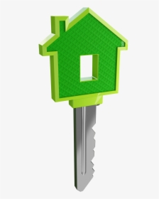 Key Png - Green House Key, Transparent Png, Free Download