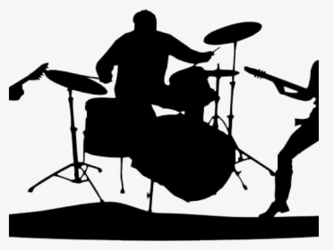 Transparent Musician Silhouette Png - Transparent Band Silhouette Png, Png Download, Free Download