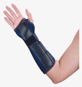 Transparent Forearm Png - Removable Splint For Radial Fractures, Png Download, Free Download