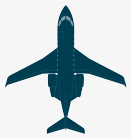 Challenger 650 Top View Cad - Challenger 605 Clipart, HD Png Download, Free Download