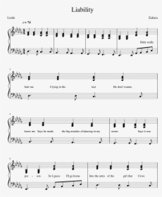 Fairy Tail Sad Theme Piano Partition, HD Png Download, Free Download