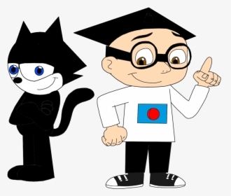 Felix And Poindexter Dreamworks Animation Design By - Felix The Cat Dreamworks Animation, HD Png Download, Free Download