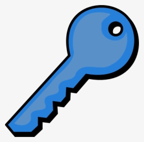 Blue Key Svg Clip Arts - Key Clip Art, HD Png Download, Free Download