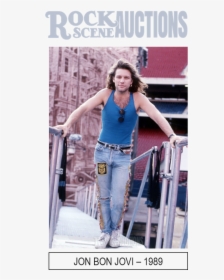Jon Bon Jovi 1989, HD Png Download, Free Download