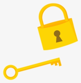 Transparent Lock And Key Clipart - Key And Lock Clipart, HD Png Download, Free Download