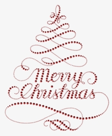 Merry Christmas Tree Png, Transparent Png, Free Download