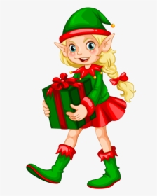 Gifs Tubes De Natal - Christmas Elf Clipart Free, HD Png Download, Free Download