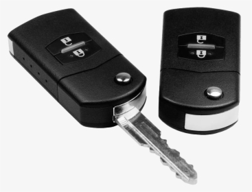 Control Remote Keys Car Transponder Black Key Clipart - Black Car Key, HD Png Download, Free Download