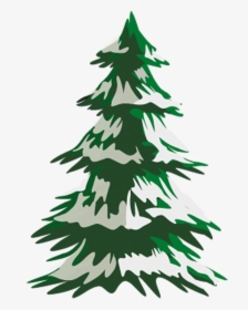 Transparent Hemlock Clipart - Snow Tree Drawing Png, Png Download, Free Download
