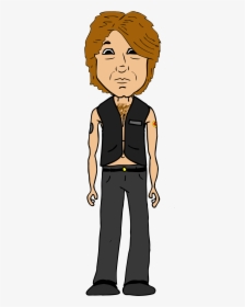 Jon Bon Jovi Gets "snaked - Jon Bon Jovi Cartoon, HD Png Download, Free Download
