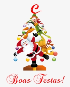 Transparent Boas Festas Png - Merry Christmas Beautiful Drawing, Png Download, Free Download