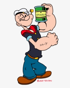 Cartoon Characters Of 90s - Popeye Cartoon, HD Png Download, Free Download