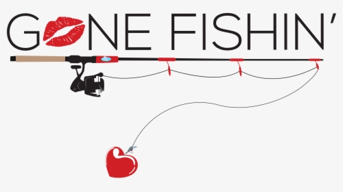 Gone Fishin Logo - Gone Fishing Girl, HD Png Download, Free Download